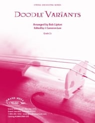Doodle Variants Orchestra sheet music cover Thumbnail